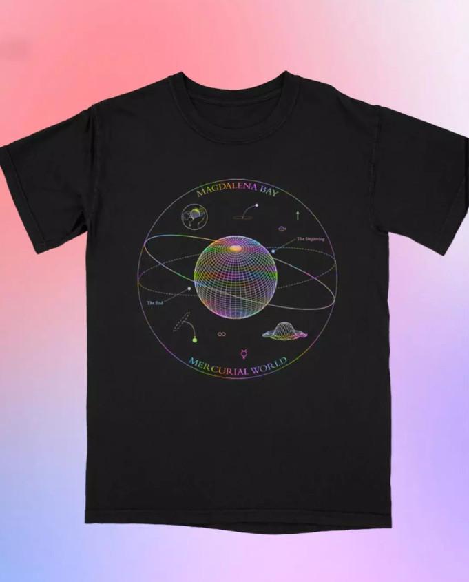 Magdalena Bay Mercurial World Album Shirt Unisex T-Shirt XXXXL