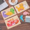 Montessori Baby Wooden Animal 3D Puzzle Model Parent-Child Toddler Children Wooden Early Childhood Education Teaching Aid Toys