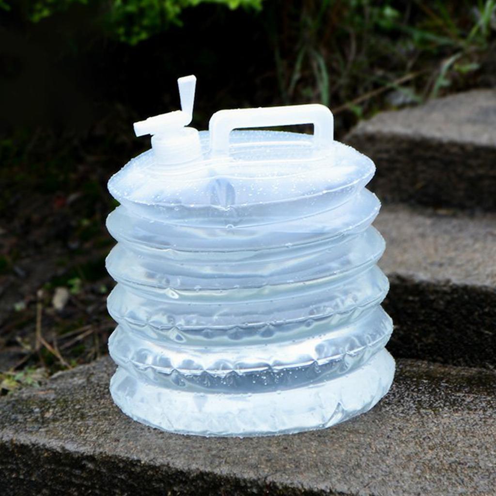 5L-15L Collapsible foldable bottle Container Water Storage Bottle Bucket Pail Water Bag water&juice dispenser Camping Outdoor