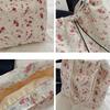 Casual Floral Drawstring Nyl Shoulder Bags for Women Fashi Large Capacity Ladies Crossbody Bag Commuter Girls Handbags Tote