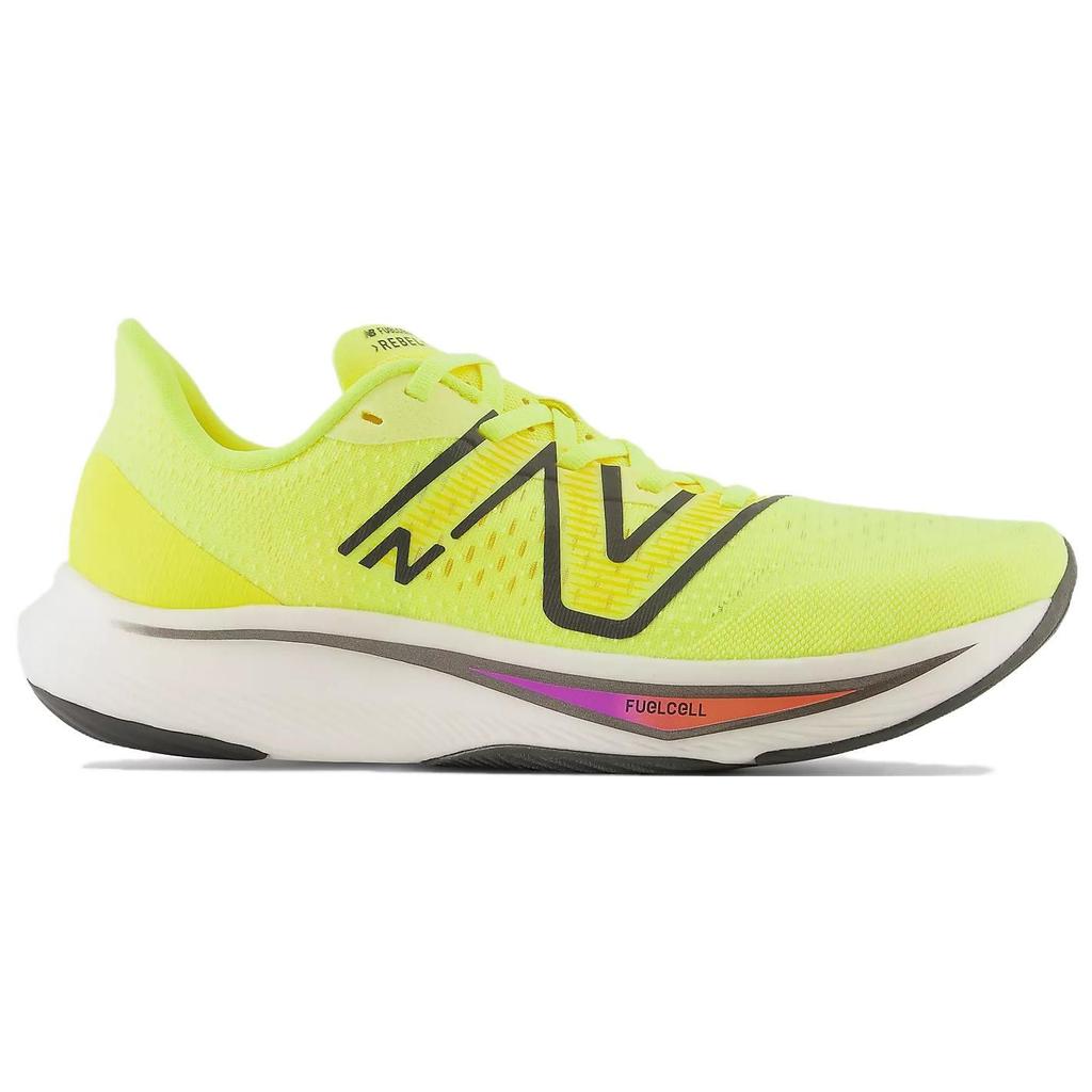 New Balance FuelCell Rebel v3 Cosmic Pineapple Neon Dragonfly Herren Sneaker Gelb Blacktop MFCXCP3