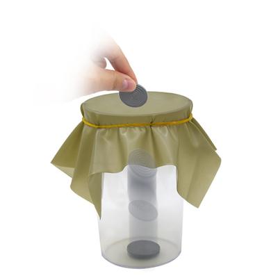 Yousheng 6inch Pena Coin Penetration Cup Dish Rubber Sheet Magic Trick Toy Party Props