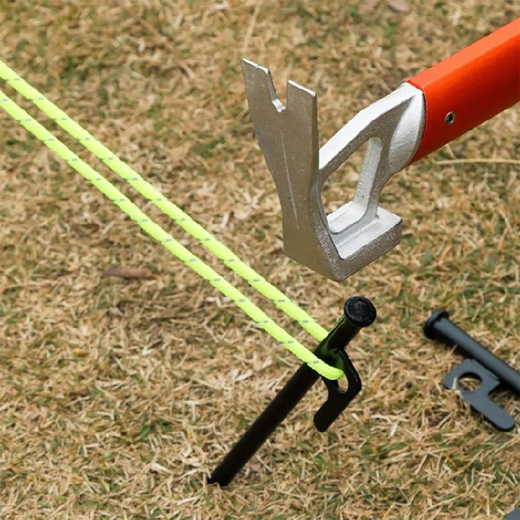 4 Pezzi Picchetti Robusti per Tenda Ancoraggi da Campo per Campeggio all'Aperto Picchetti Regolabili
