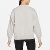 Jordan Essentials Fleece Crew Loose Pullover Sweatshirt Women Tops Light-Iron-Ore DM5190-012