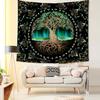 1pc Cosmic Life Tree Tapestry Dreamy Big Tree Home Decor Origin Tree Background Wall Hanging Cloth for Be Multiple Sizes