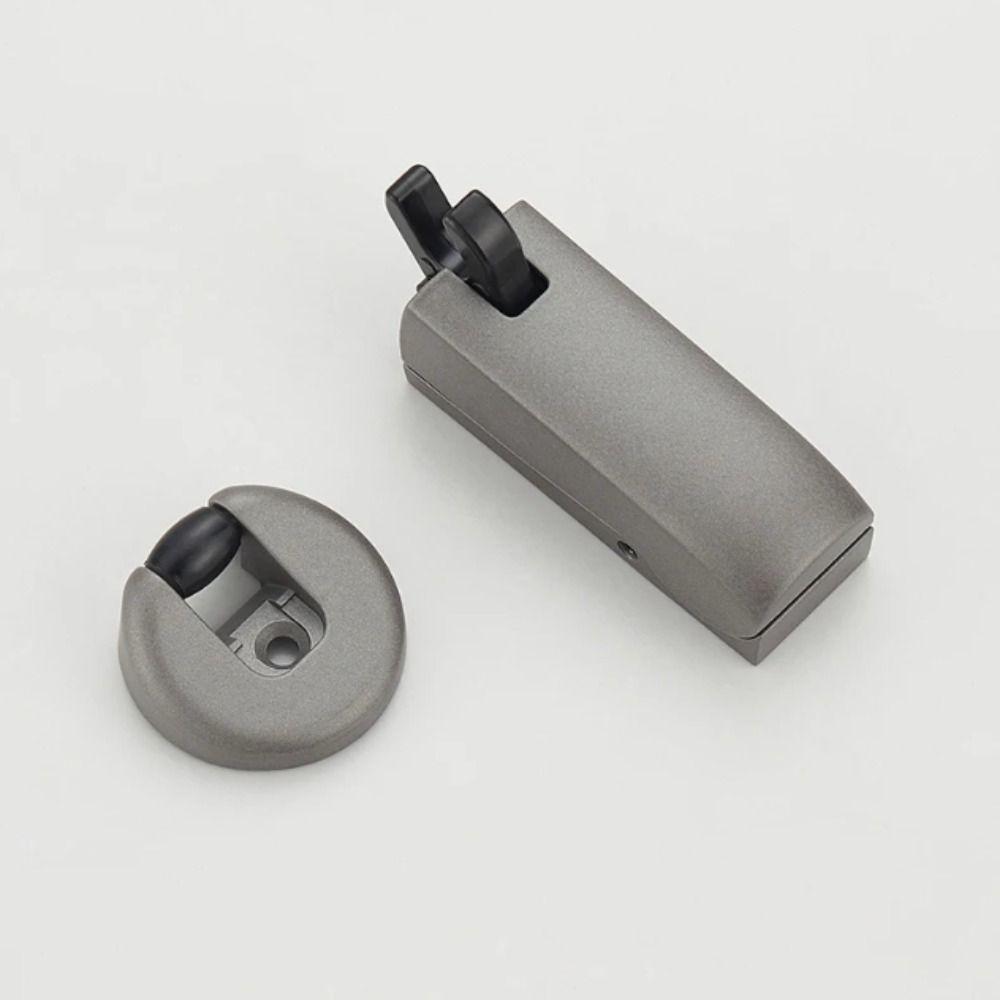 Metal Accessories Silent Door Stop Space Saving Wall Mount Stopper Hydraulic Door Stopper  Bedroom