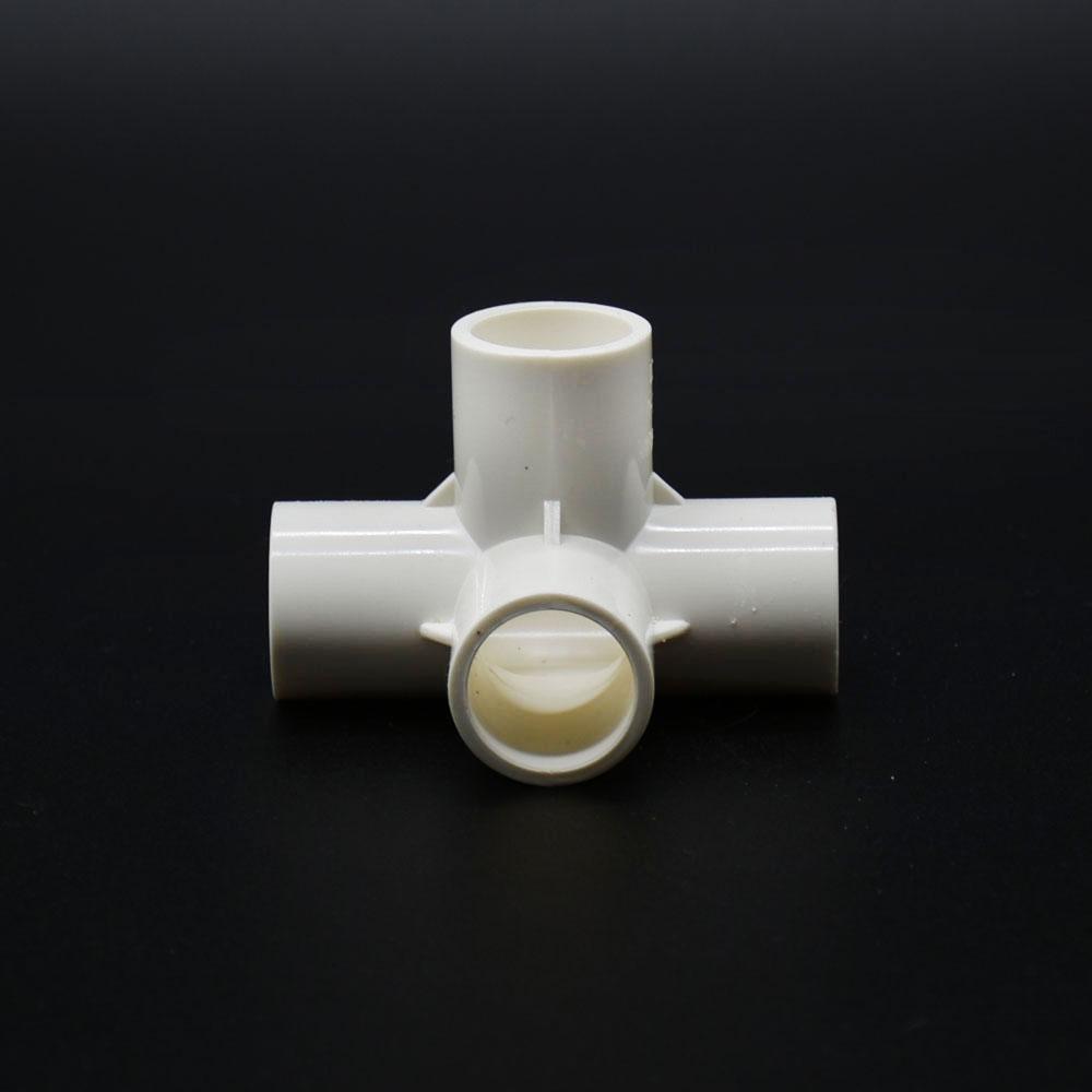 20/25/32/50mm PVC Connector 3/4/5-way Plastic Coupler Three-DimensionalWater Supply Pipe Fittings DN15/20/25/40