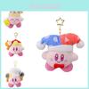Söt Hammare Kirby Gosedjur Nyckelring Ultramjuk Kort Plysch Väskaccessoar 12cm