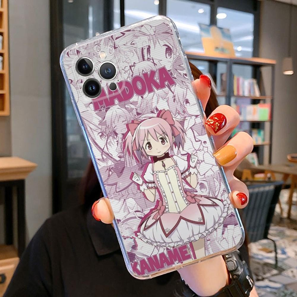 Puella Magi Madoka Magica Phone Case For iPhone 15 14 11 12 13 Mini Pro XS Max Cover 6 7 8 Plus X XR SE 2020 Funda Shell