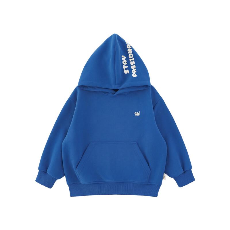 YouYou Boys' Cat Embroidered Casual Hooded Sweatshirt