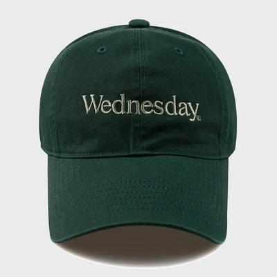 Wednesday Washed Ball Cap - Dark Green