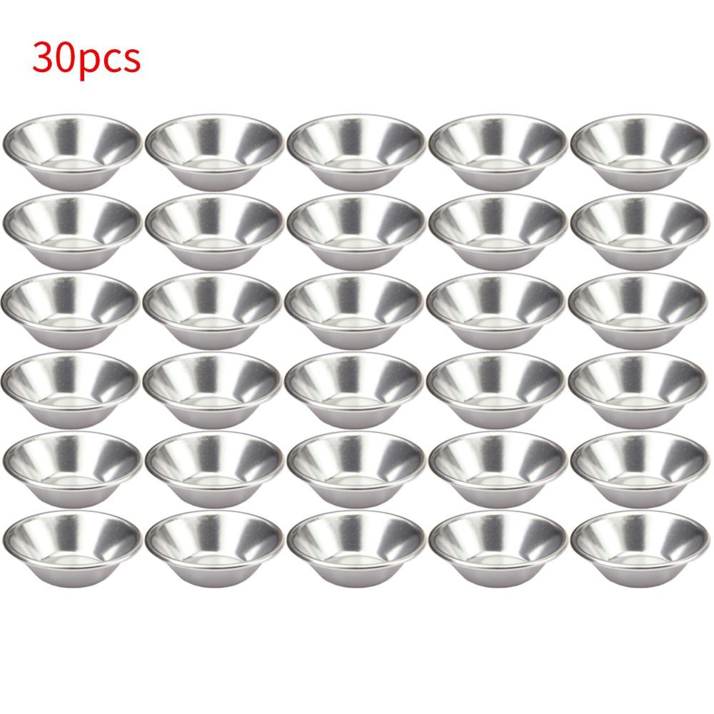 Reusable Aluminum Alloy Egg Tart Mold Baking Accessories Cookie Pudding Mould Mooncake Mini Pie Muffin Cake Cookie Cups Mold