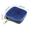 Double layer zipper bag large capacity jewelry storage ring pendant bracelet jewelry bag Travel Jewelry Case Organizer