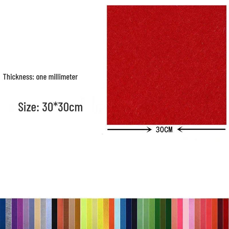 A4 Colorful Non-Woven Felt DIY Craft Fabric Sheets