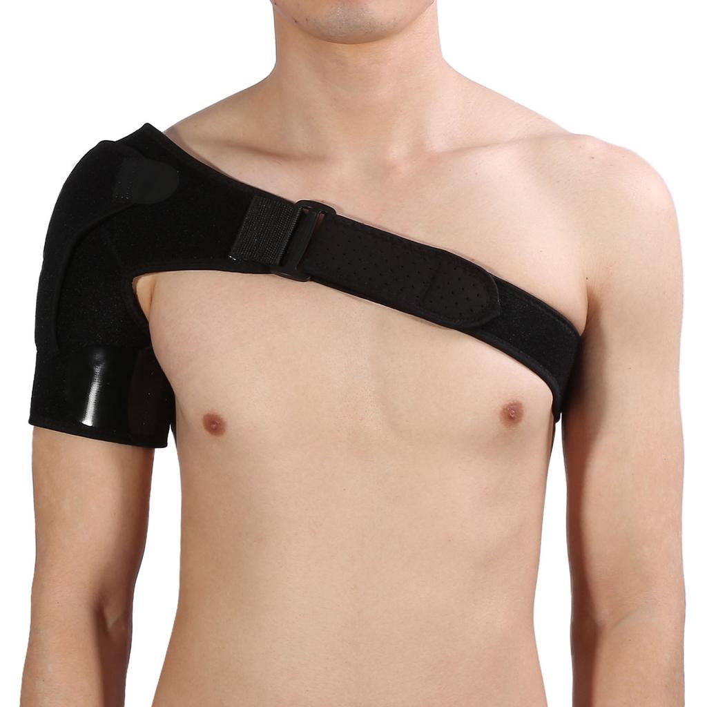 Shoulder Brace with Pressure Pad Breathable Shoulder Support for Rotator Cuff Shoulder Support Sleeve Unisex Shoulder Brace