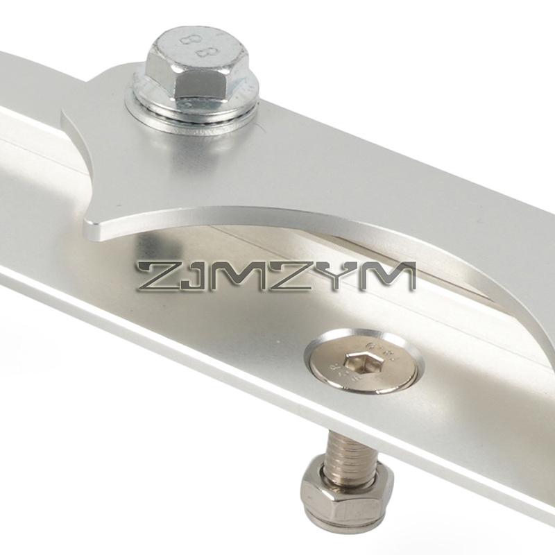 1 Set Aluminum Alloy Battery Relocation Tray Hold Down Mount Bracket For Optima Battery Top 34 34/78 D34 D34/78 34M