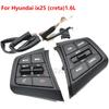 Hochwertige Lenkrad-Bedientasten Fernbedienung Tempomat Bluetooth-Taste Für Hyundai ix25 (Kreta) 1,6L 2,0L 2016-2019