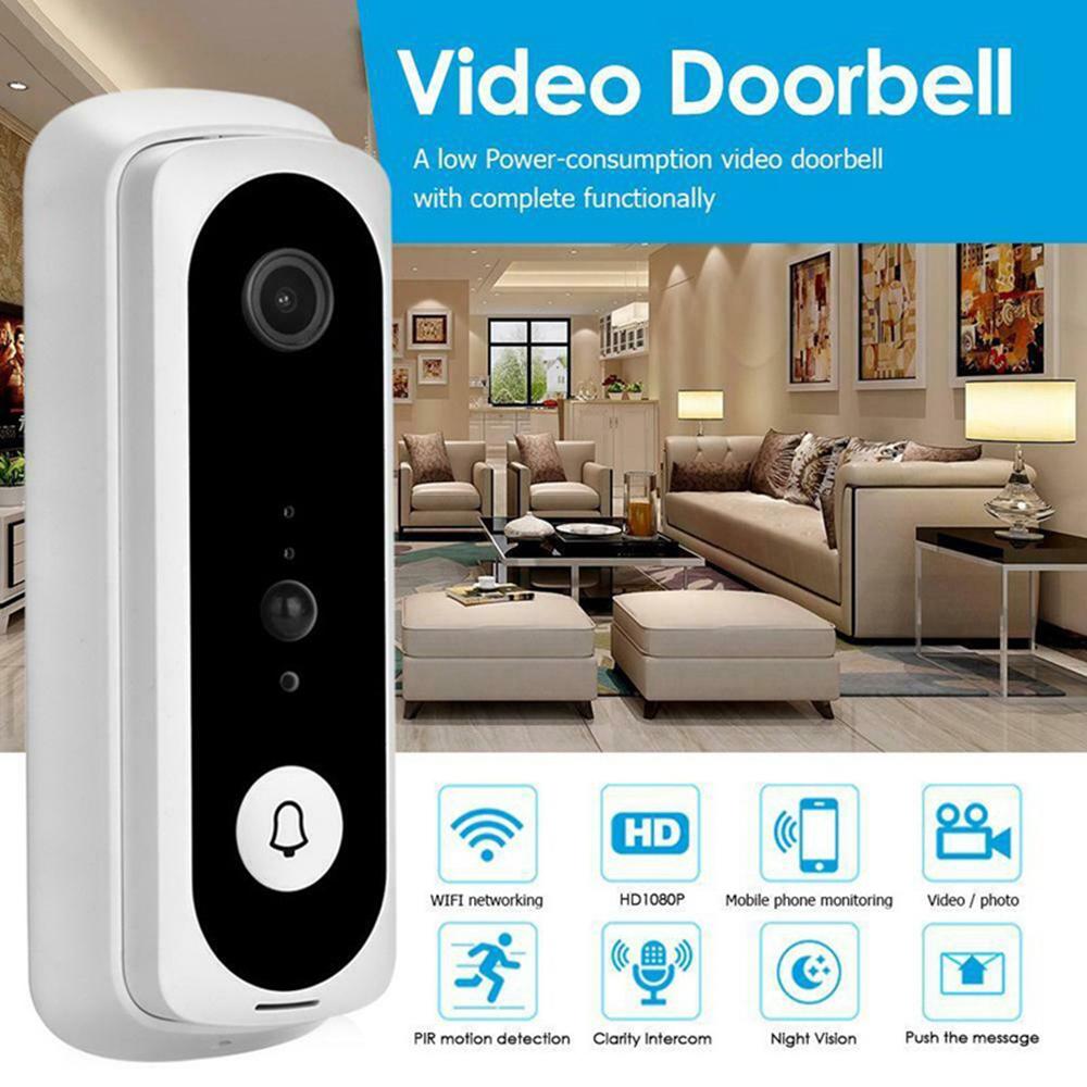 Buy WiFi Smart Video Doorbell Wireless Camera Motion Detection Night