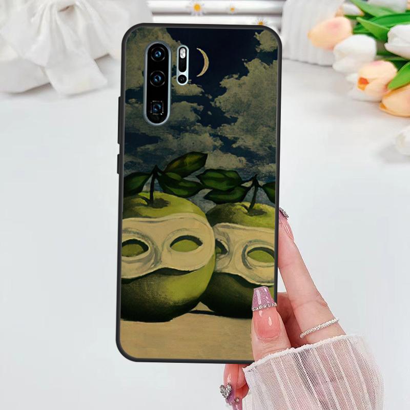 Rene Magritte Art For Huawei Nova Y70 Y72 Y73 Y60 Y90 Y61 Y91 8i 7i 11i 12i 12s 9 10 SE P20 P30 P40 Lite Case