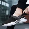 2025 New Summer Slip On Lightweight Men Sneakers Men Fashion Versatile Platform Sandals Mesh Leisure Breathable Beach Slippers