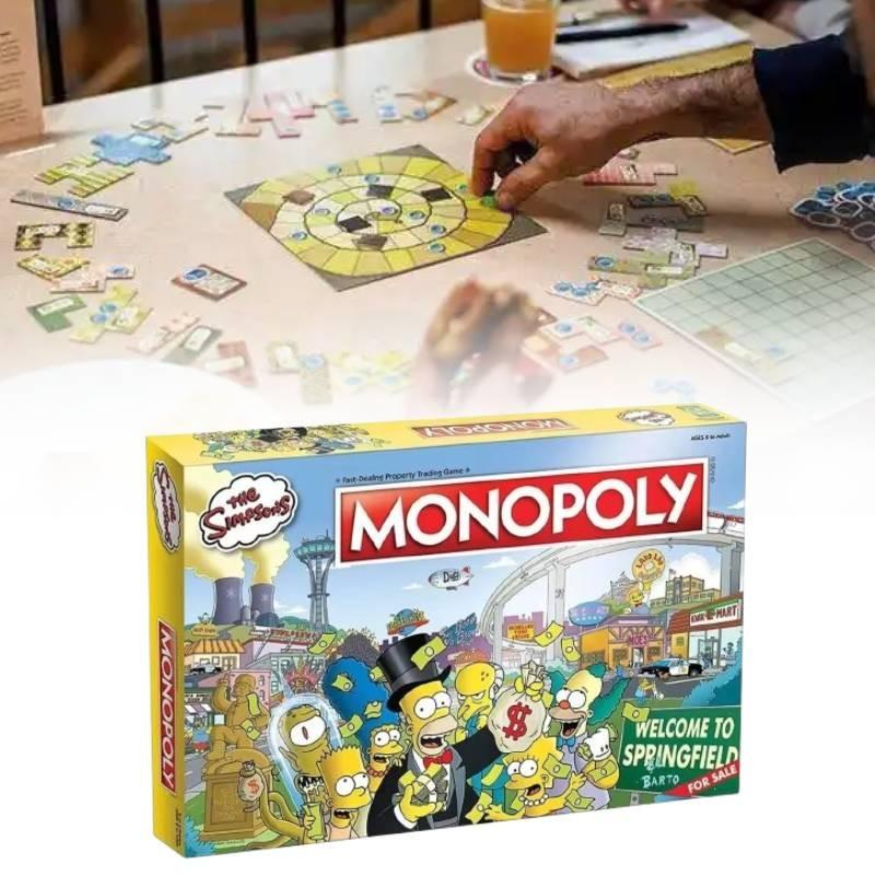 Simpsonovi Monopoly Sběratelská edice Stolní hra Karty Rodinná párty Dárky