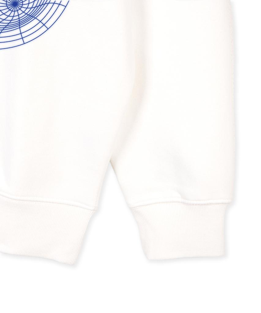 ASTRAL PROJECTION Astral Tunnel Loose Fit Sweatshirt_White