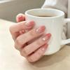 Glue-Free Short False Nails 10/30Pcs Square Oval Design Reusable Fake Nail Tips for Girls DIY Nail Art Decoration
