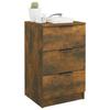 Nightstands 2 Pcs Smoked Oak 40 X 36 X 65 Cm
