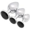 Akstore 3 Luxury jewelry design fetish butt plug(Pink)