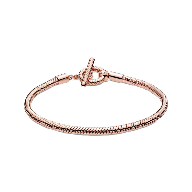 Pandora Brand logo design alloy bracelet for women 589087C00