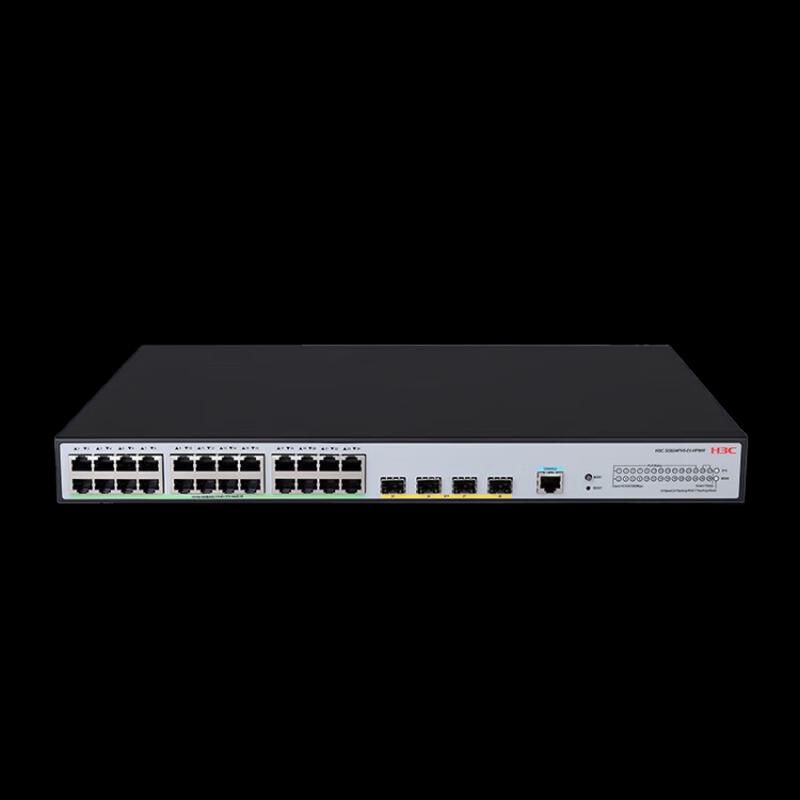 H3C S5024PV6-EI-HPWR 24-Port Gigabit PoE Managed Network Switch