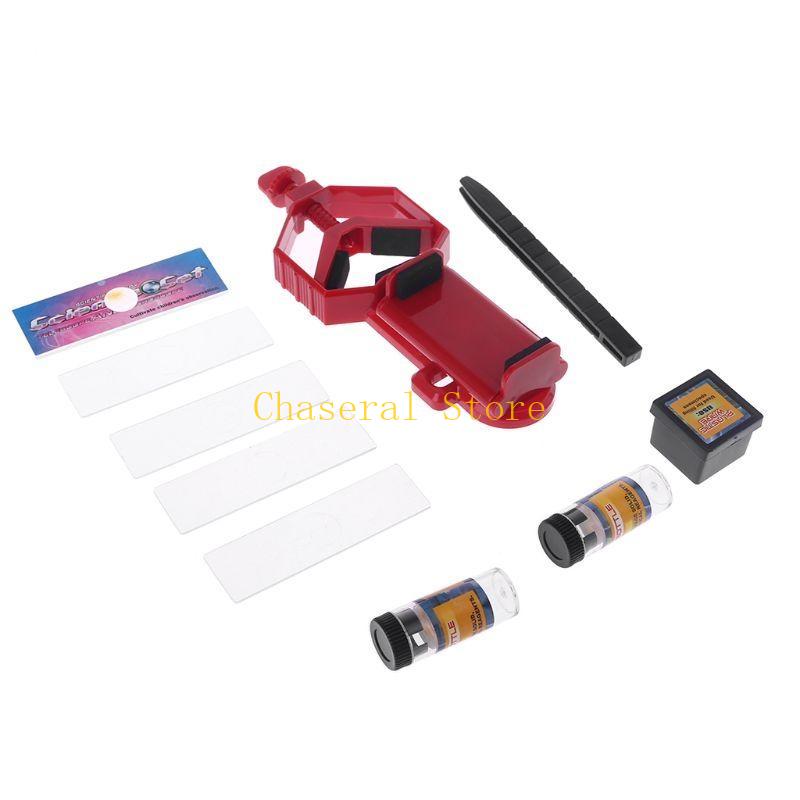 E7Ce 100X-1200X Biological Microscope For W/ Holder Educational Toy