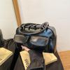2024 Autumn Women's Large Capacity Retro Shoulder Bag: Chic, Simple, Commuter Underarm Handbag