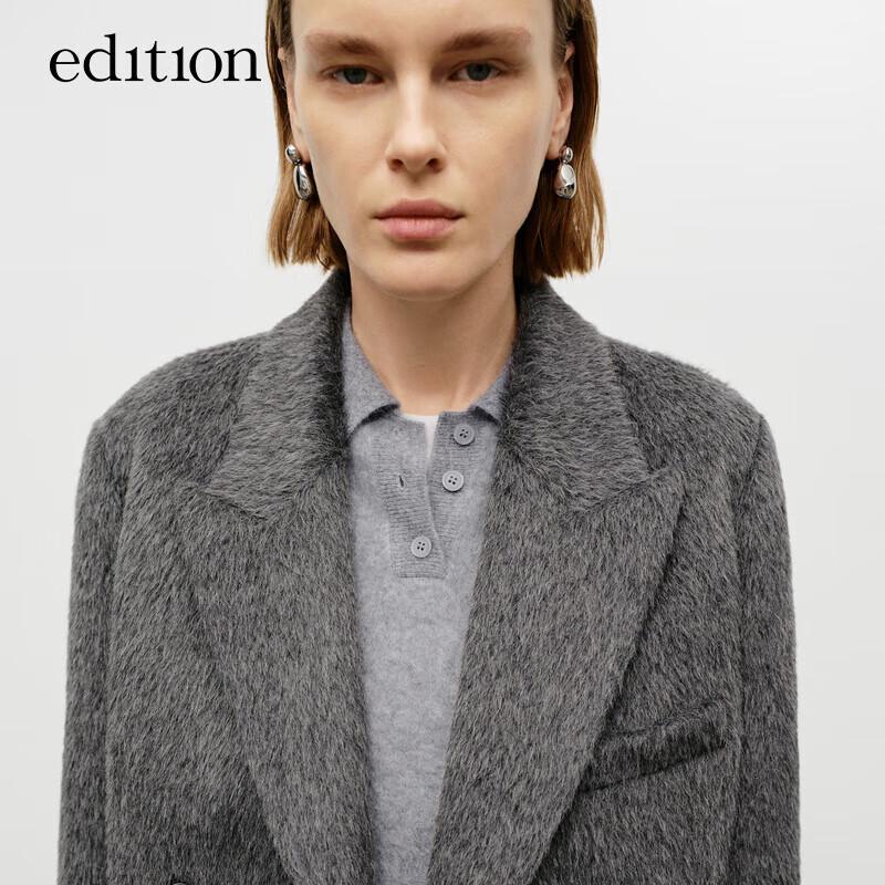 Edition Dong Jie Style Alpaca Wool Blend Blazer