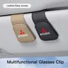 Car Sun Visor Glasses Clip Sunglasses Box Auto Accessories For Mitsubishi ASX Lancer EVO Pajero Outlander L200 Car Accessories