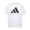 Loose Fit Cotton Knitted Skin-Friendly Basketball Sports Short Sleeve T-Shirt Men Tops KX5682