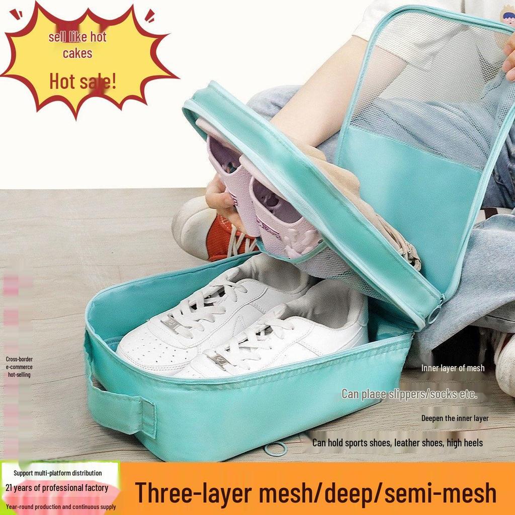 Multi-functional Portable Dustproof Shoe Storage Bag for Travel and Home Use