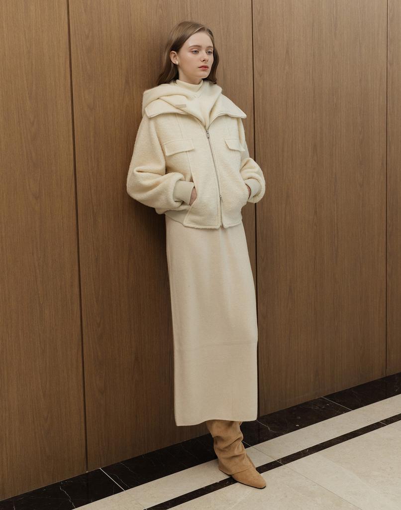 Rotre Domin Lautre Long Knit Skirt