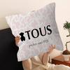Cute T-TOUSes Bear Pillow Cushion Cover Pillowcase Living Room Sofa Home Decor Customized