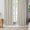 Hansleep Grade 1 150cm Wide x 178cm Set of Heat Cold Soundproofing 150cm Wide x 178cm Curtains, Blackout, Long, 2, Beige, Insulation, Protection,