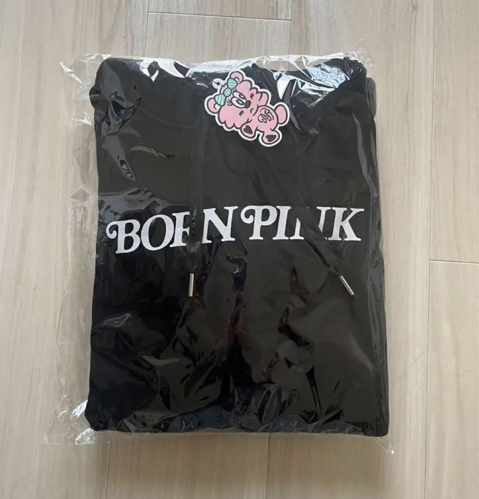 [USED] BLACKPINK×VERDY Hoodie Black M Size