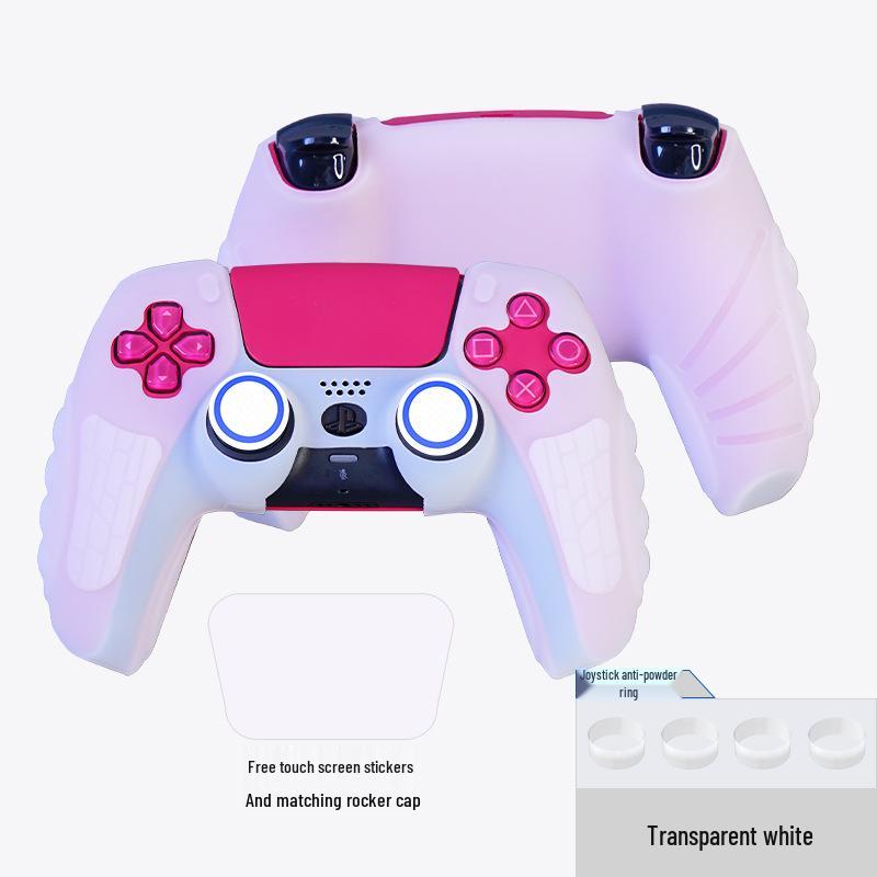 PS5 Silicone Non-Slip Sweat-Proof Controller Protective Cover for PlayStation 5