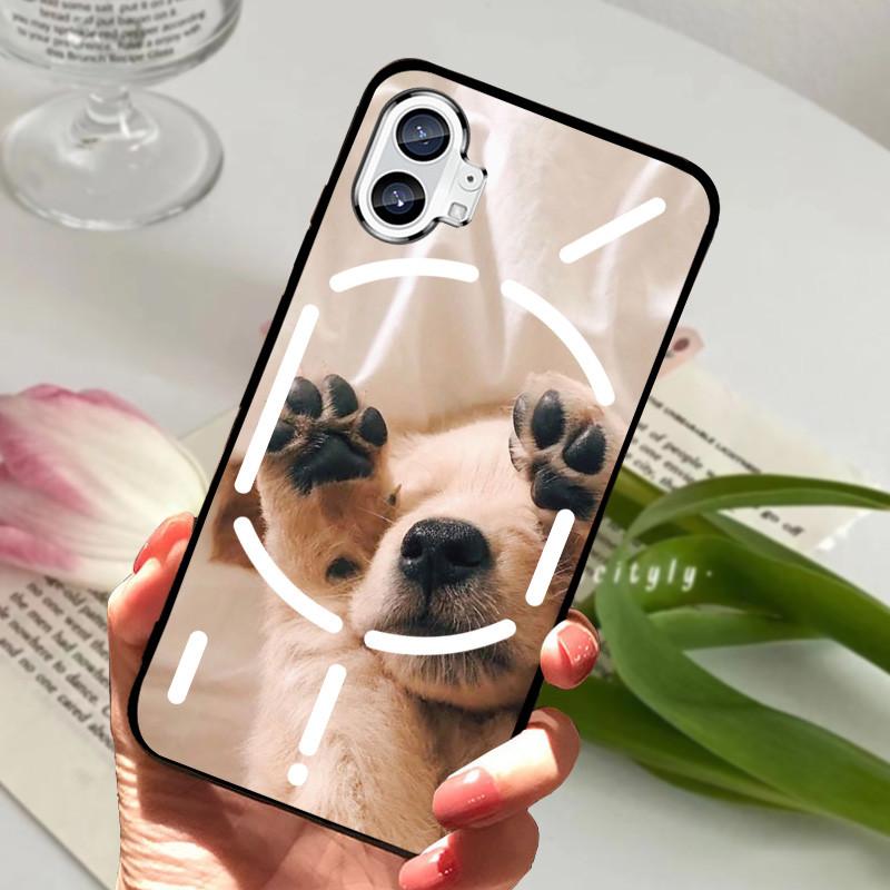 Hülle Für Nothing Phone 1 Hülle Stoßfest Schwarzer Bumper Rückseite Handyhülle Für Nothing Phone 2 Eins zwei Hülle Funda Nothingphone2