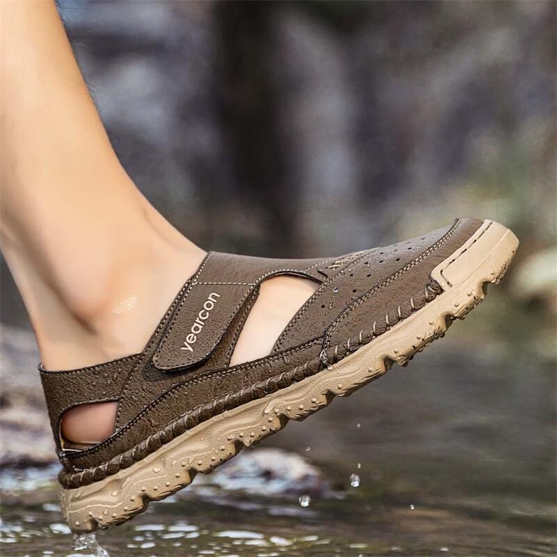 YEARCON Men's Breathable Outdoor Sports Sandals