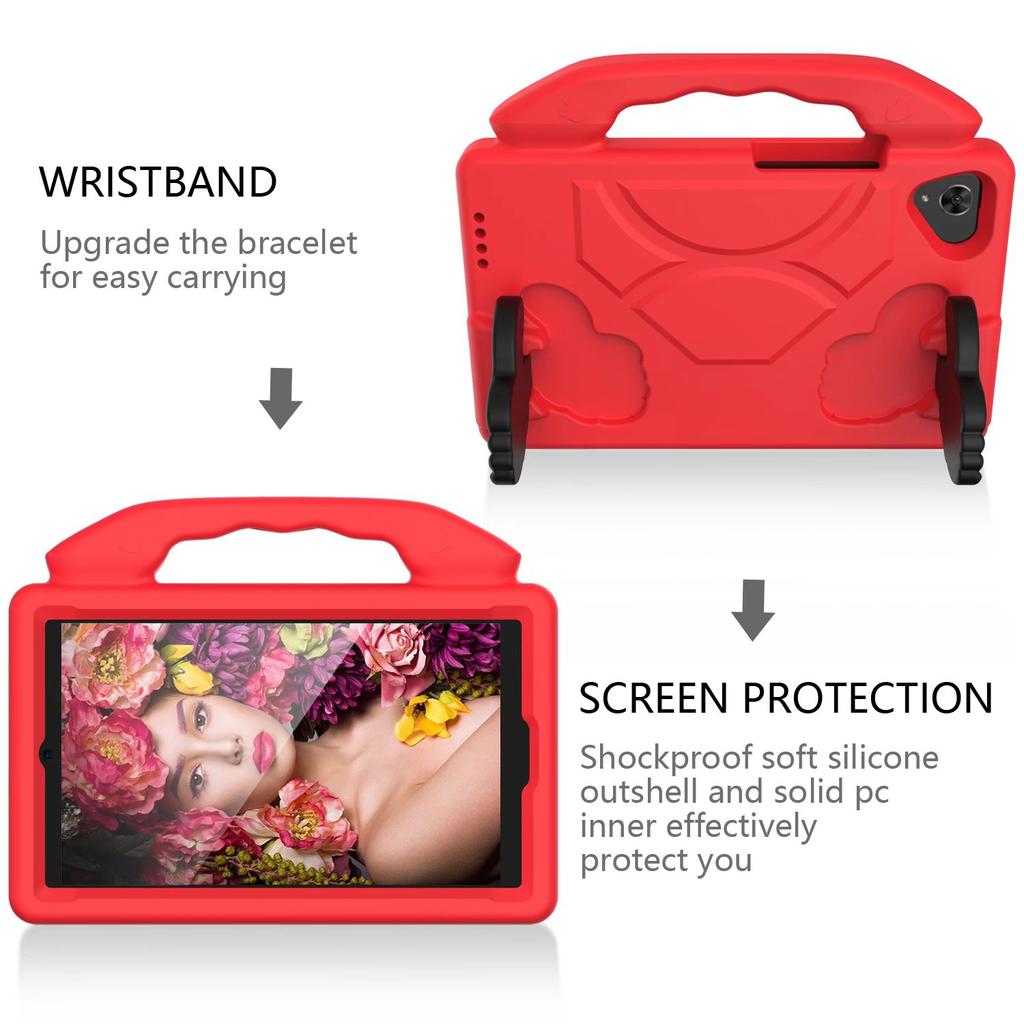 Kids Safe Case For Huawei MatePad 10.4 T10 T10S T8 Stand EVA Cover For MediaPad M5 M6 8.4 10.8 T5 M5 Lite 8 Shockproof Handheld