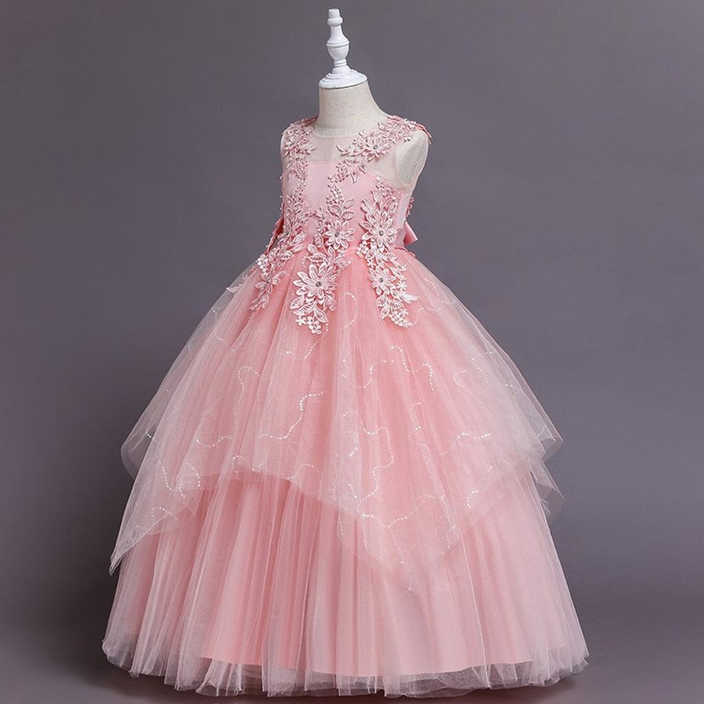 Girls Princess Gown Performance