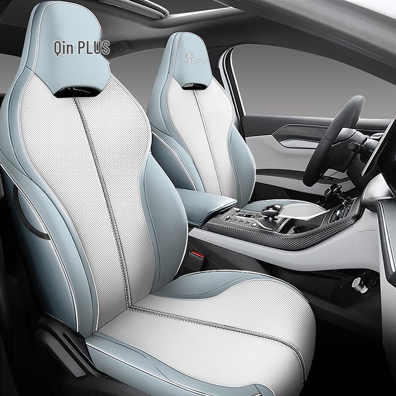 BYD Qin PLUS Leather Seat Covers - All-Season, Universal Fit, Full Surround