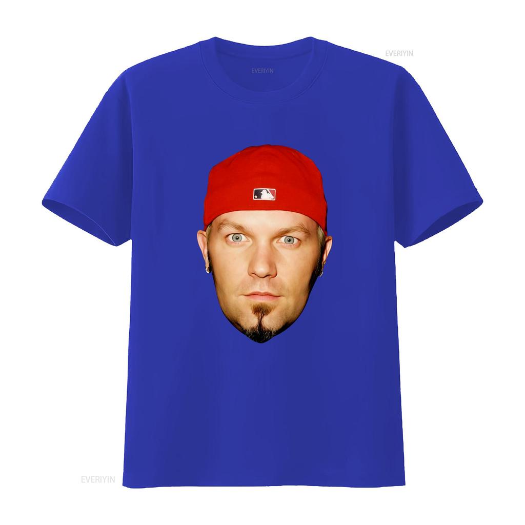 Fred Durst Limp Bizkit Head T Shirt Black Available In All Sizes from S To 5XL Vintage Washed Stylish Streetwear Slightly