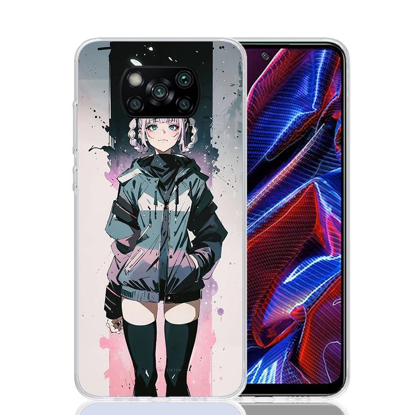 Nazuna Nanakusa Anime Phone Case For Xiaomi Poco X7 X6 X5 Pro F7 Ultra Redmi 15C 15 13 13C 12 12C 10 10A 10C 9 9A 9C 9T Cover Po