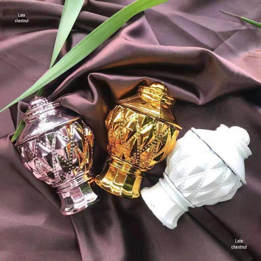 Romersk Stång Lyxig Dekorativ Ändknopp Gardiner Stoppare Tillbehör